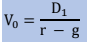 <p>• Dividends grow at a constant growth rate g.</p><p>• Discount rate r is constant and is greater than g.</p><p>• Dividends bear and understandable and consistent relationship with profits.</p>