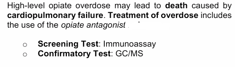 <p><strong><u>Toxicology of therapeutic drugs: opiates</u></strong></p>