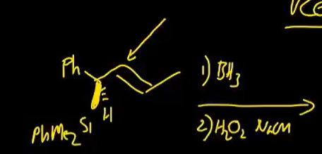 <p>for this reaction, hydroboratin, what are the general rules</p>