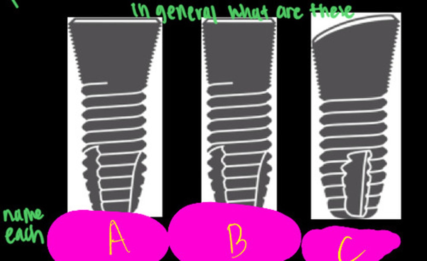 <p>Straight or Angled?</p>