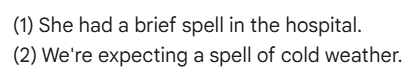 <p>spell</p>
