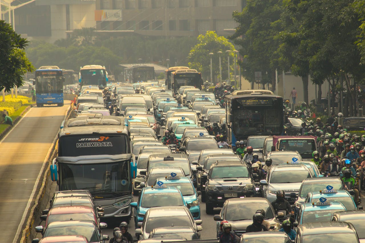 <p><strong>Traffic </strong><em>(noun)</em></p>