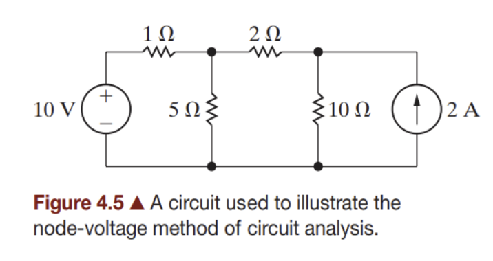 <p><span style="background-color: transparent;">Solve the following circuit using the Node Voltage Method</span></p>