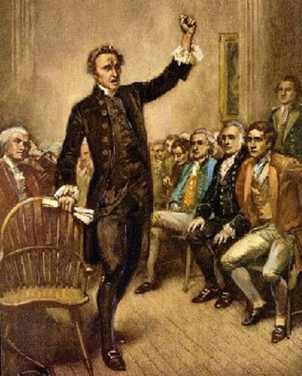 <p>"Give me liberty or give me death"</p>