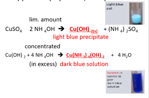 <p><span style="line-height: 0px;">METALLIC IONS​: <strong>Cu</strong></span><span style="background-color: inherit; line-height: 0px;"><strong><sup>2+</sup> (cupric ion)</strong></span></p>
