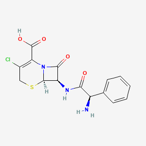 <p>2nd generation cephalosporin with a chlorine at C3.</p>