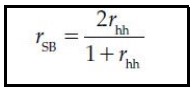 <p>True of False</p><p></p><ul><li><p>By determining the reliability of one half of a test, a test developer can use the Spearman-Brown formula to estimate the reliability of a whole test.</p></li><li><p>Because a whole test is two times longer than half a test, n becomes 2 in the Spearman-Brown formula for the adjustment of split-half reliability. </p><ul><li><p>The symbol rhh stands for the Pearson r of scores in the two half tests.</p></li></ul></li></ul><p></p>