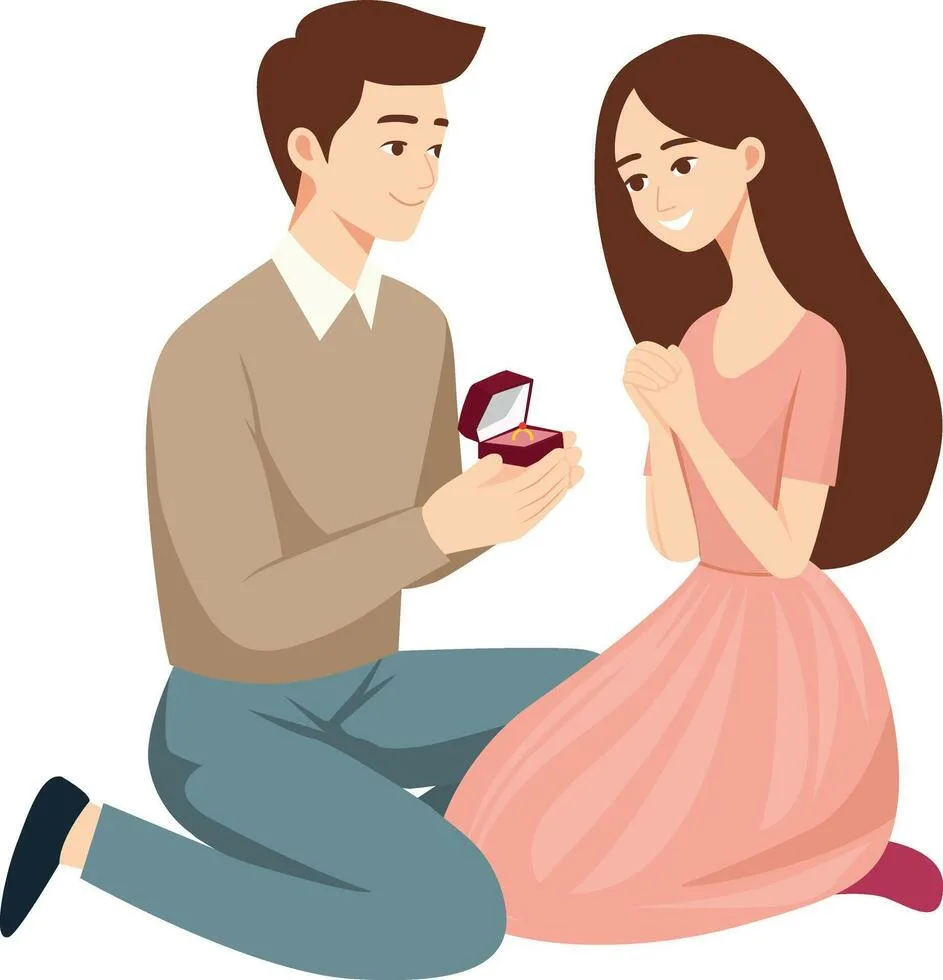 <p>engaged > engagement \ be engaged to someone \ They are engaged</p>