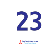 <p>twenty- three</p>