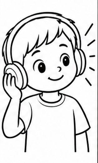 <p>listening</p>