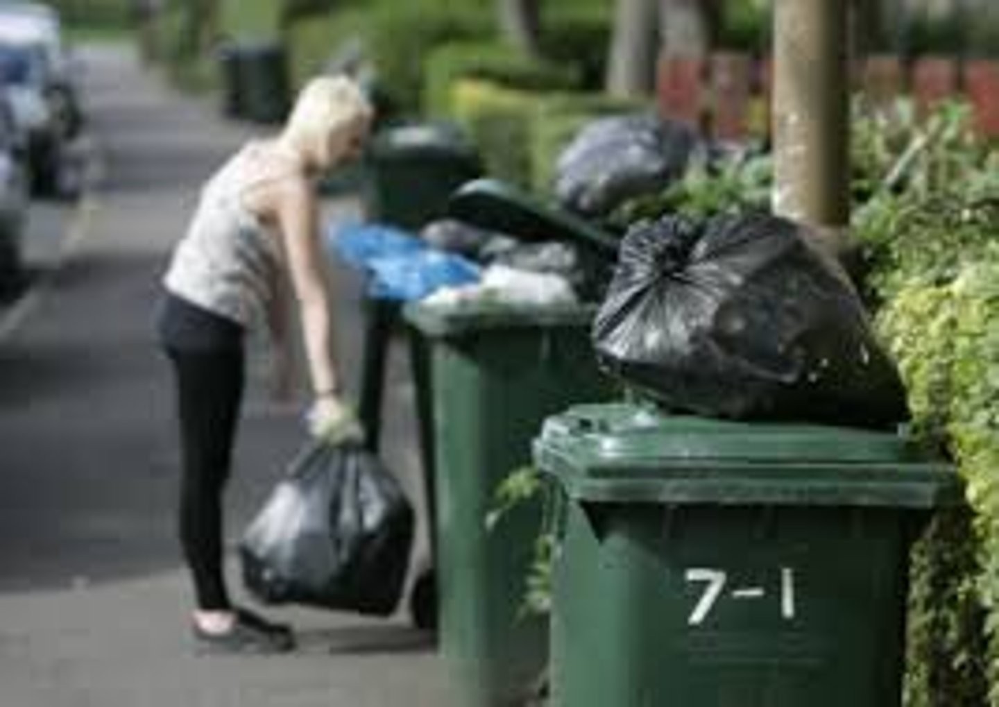 <p>/pʊt aʊt ðə ˈrʌbɪʃ/ Mang rác ra ngoài để đổ. "I put out the rubbish every evening."</p>