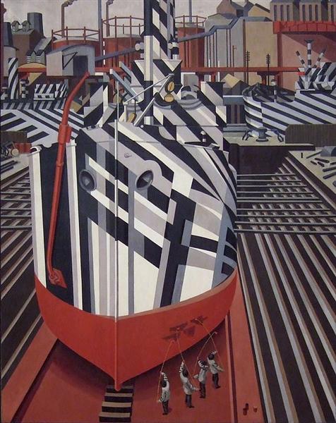 <p>British vorticism</p>