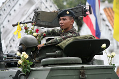<p>the violent overthrow of a government by a small group; a victorious accomplishment</p><p>The violent ____ ended when the radical political leaders were escorted out of the capitol in shackles.</p>