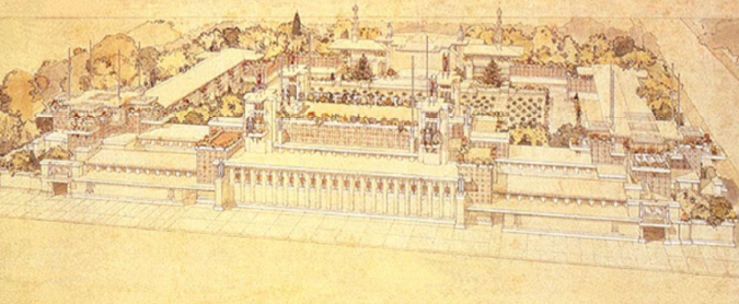 <p>Midway Gardens - Frank Loyd Wright - 1914</p>