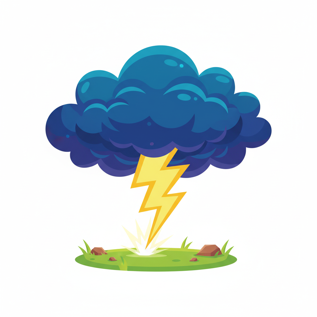 <p>A nitrogen source found in nature that can fix nitrogen through electrical energy.</p>