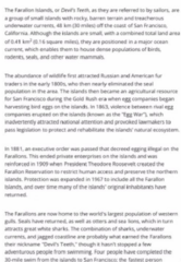 <p>B. A copy of a story published by the Fish and Wildlife Service</p>