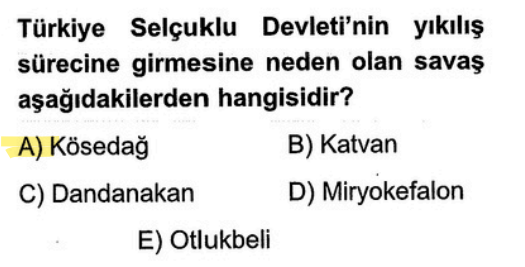 <p>Moğollar (İlhanlılar) ile yapılan bu savaşta Selçuklu ağır bir yenilgi aldı. Bu savaşla Anadolu Moğol tahakkümüne girdi, merkezi otorite bozuldu ve <strong>II. Beylikler Dönemi</strong> başladı.</p>
