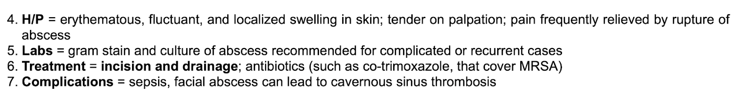 <p>cavernous thrombosis </p>