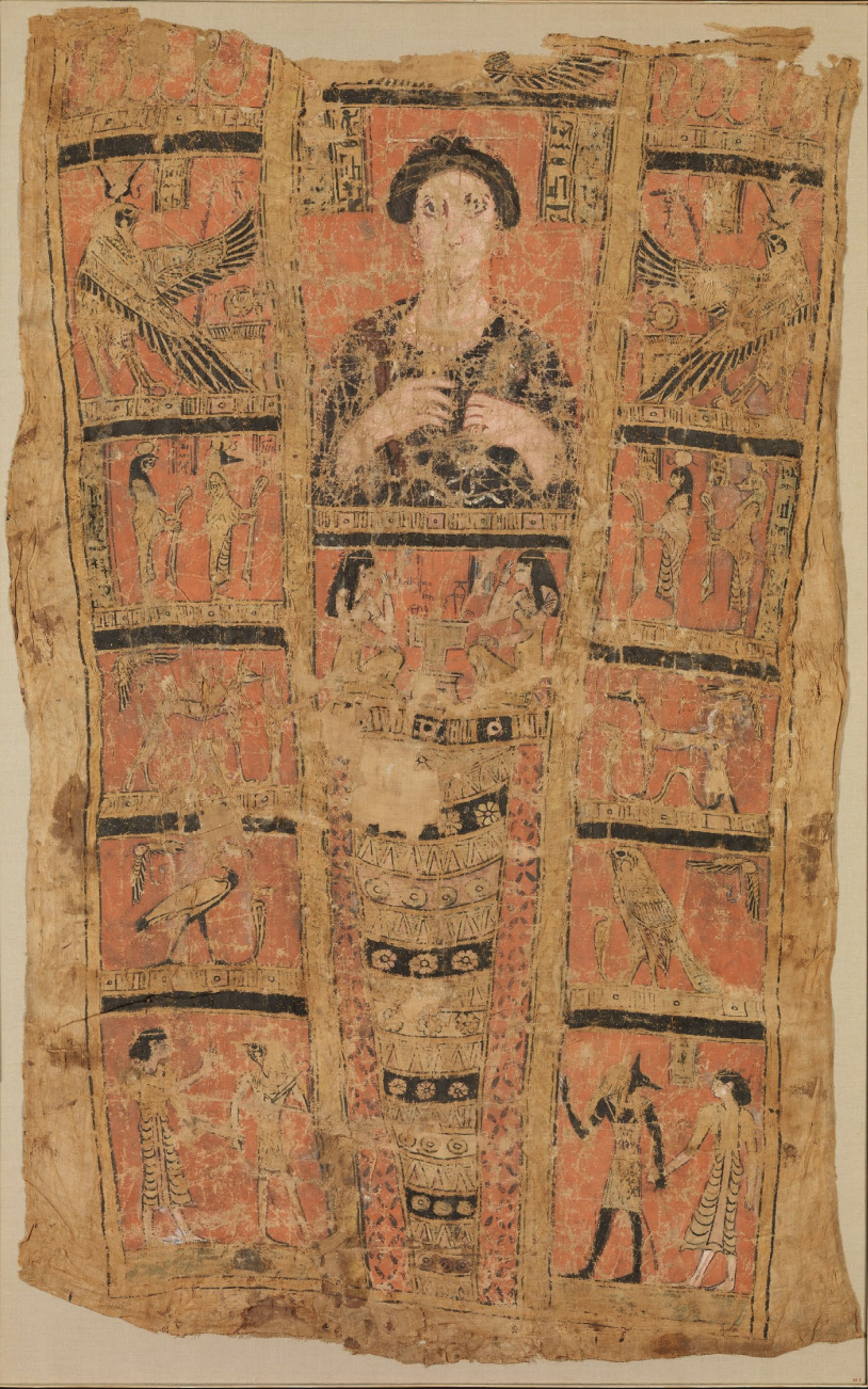 <p>Why is this linen shroud significant?</p>