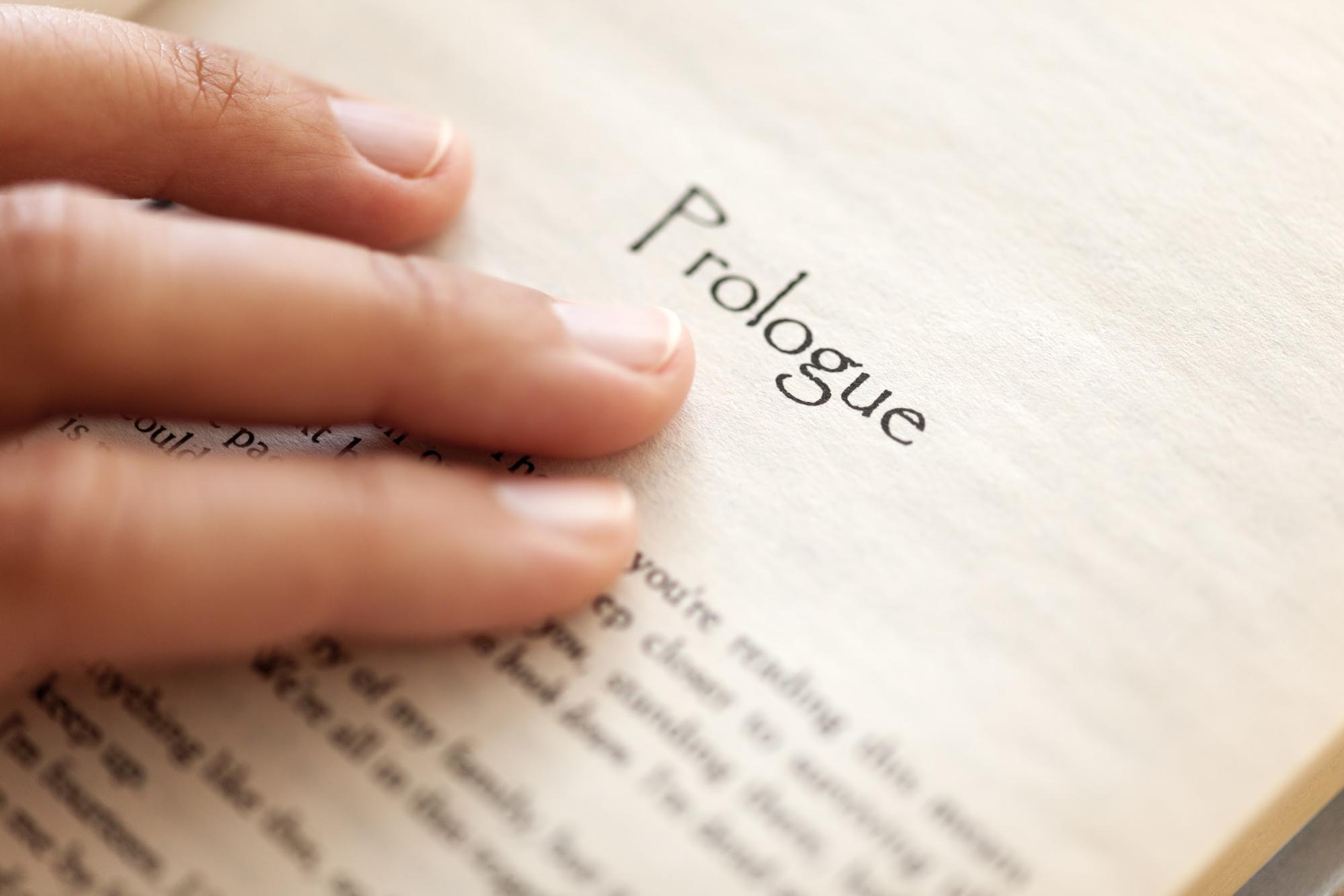 <p>Prologue</p>
