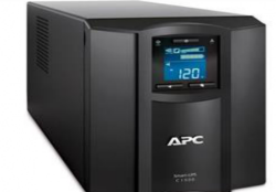 <p>a power supply that includes a battery to maintain power in the event of a power outage.</p>