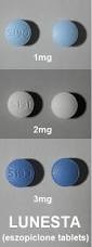 <p>Eszopiclone </p><p>Z-drug / Hypnotic </p><p>Insomnia </p><p>C-IV</p>