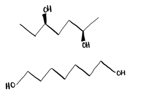 <p>A functional group located INSIDE a bulky molecular structure LESS accessible for interactions compared to the one at the END of a chain </p>