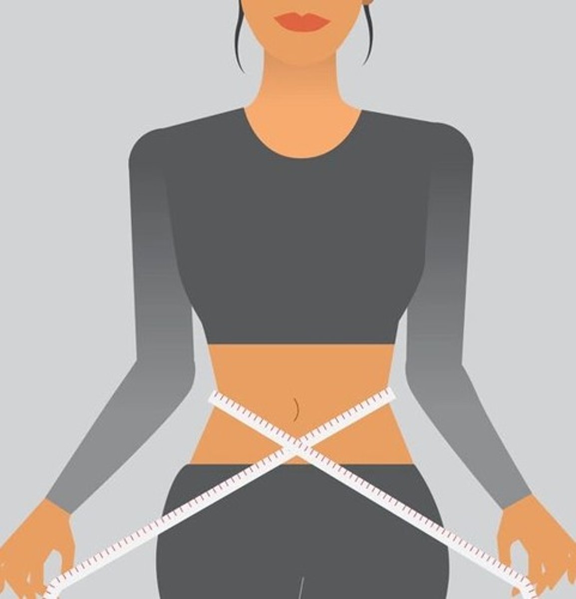 <p>(descriptive English) vòng eo thon Ví dụ: The model had a slender waist.</p>