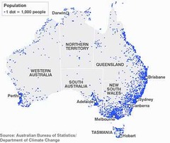 <p>A map where dots/shapes are used to demonstrate the frequency or intensity of a particular phenomena.</p>