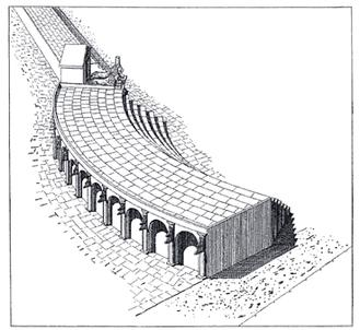 <p><span>a large platform in Rome where speakers delivered speeches to the people and the senate</span></p>