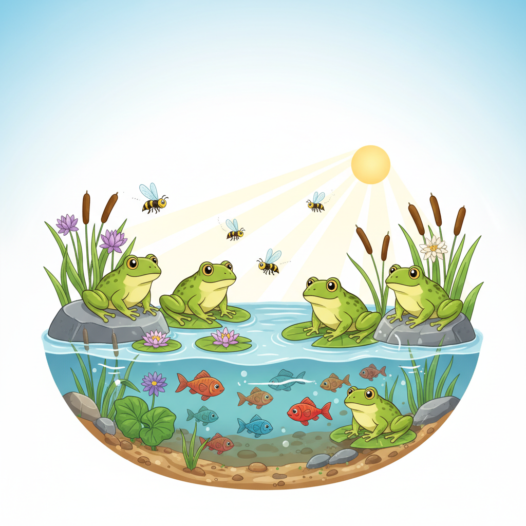 All the living and nonliving things that interact in a specific environment.