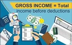<p>The amount of earnings before payroll deductions/La cantidad de ganancias antes de las deducciones de nómina.</p>