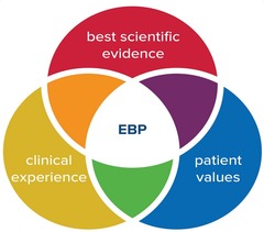 <p>Integrating research evidence with clinical expertise and patient values.</p>