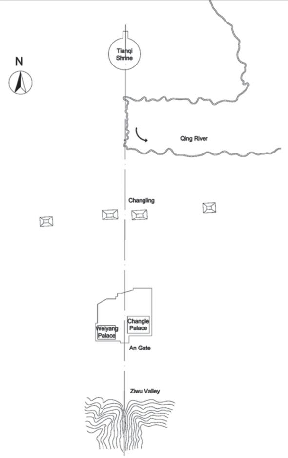 <p>Ziwu Valley Shrine Line (Shaanxi)</p>