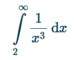 <p>Compute the following, evaluate if it converges or diverges </p>