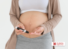 <p>Es la intolerancia a los carbohidratos que se diagnostica por primera vez durante el embarazo y que no cumple criterios de diabetes mellitus previa.</p>