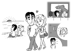 <p>恋人 Người yêu</p>