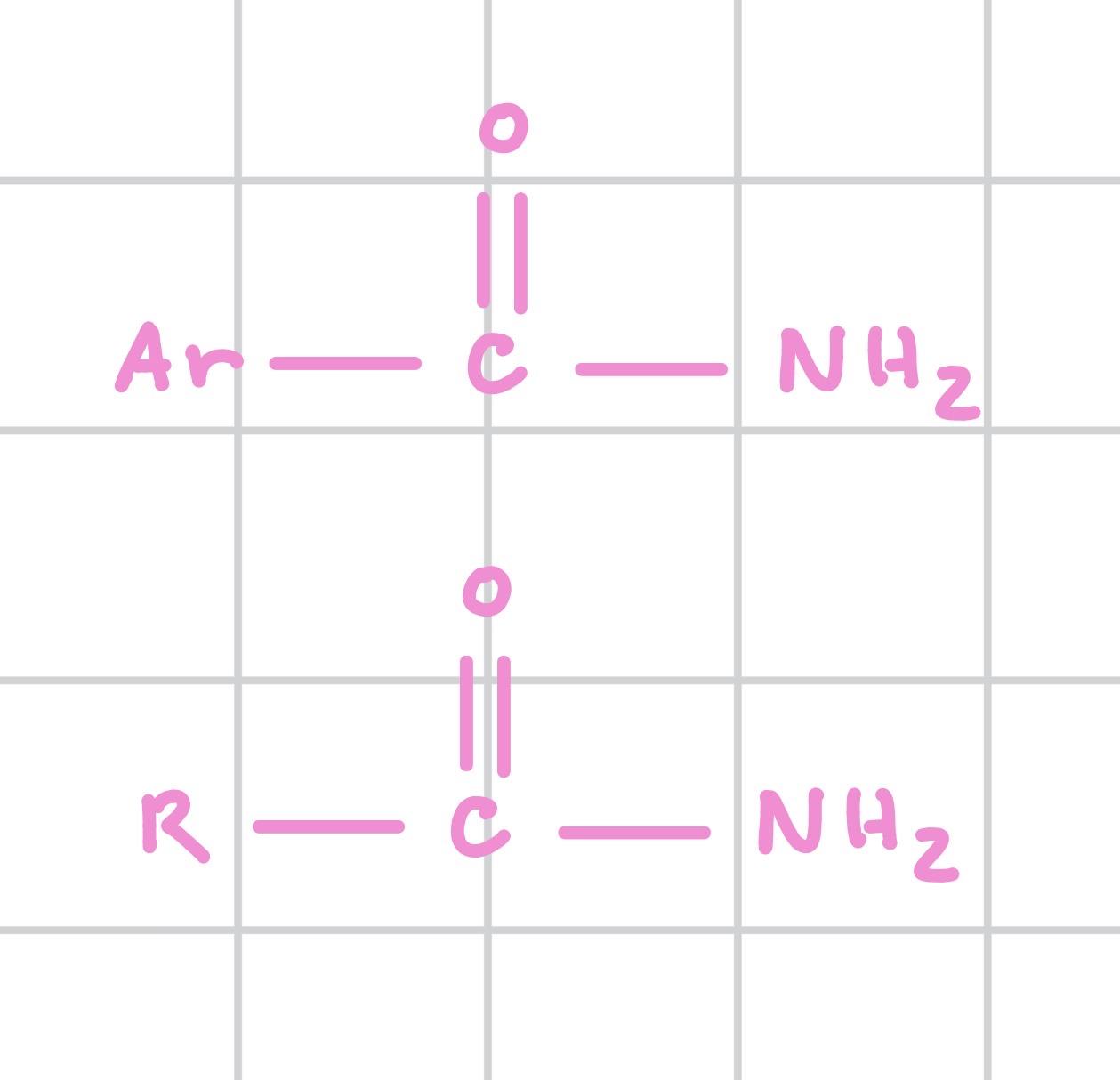 <p>hydrocarbon derivative (with CO groups)</p>