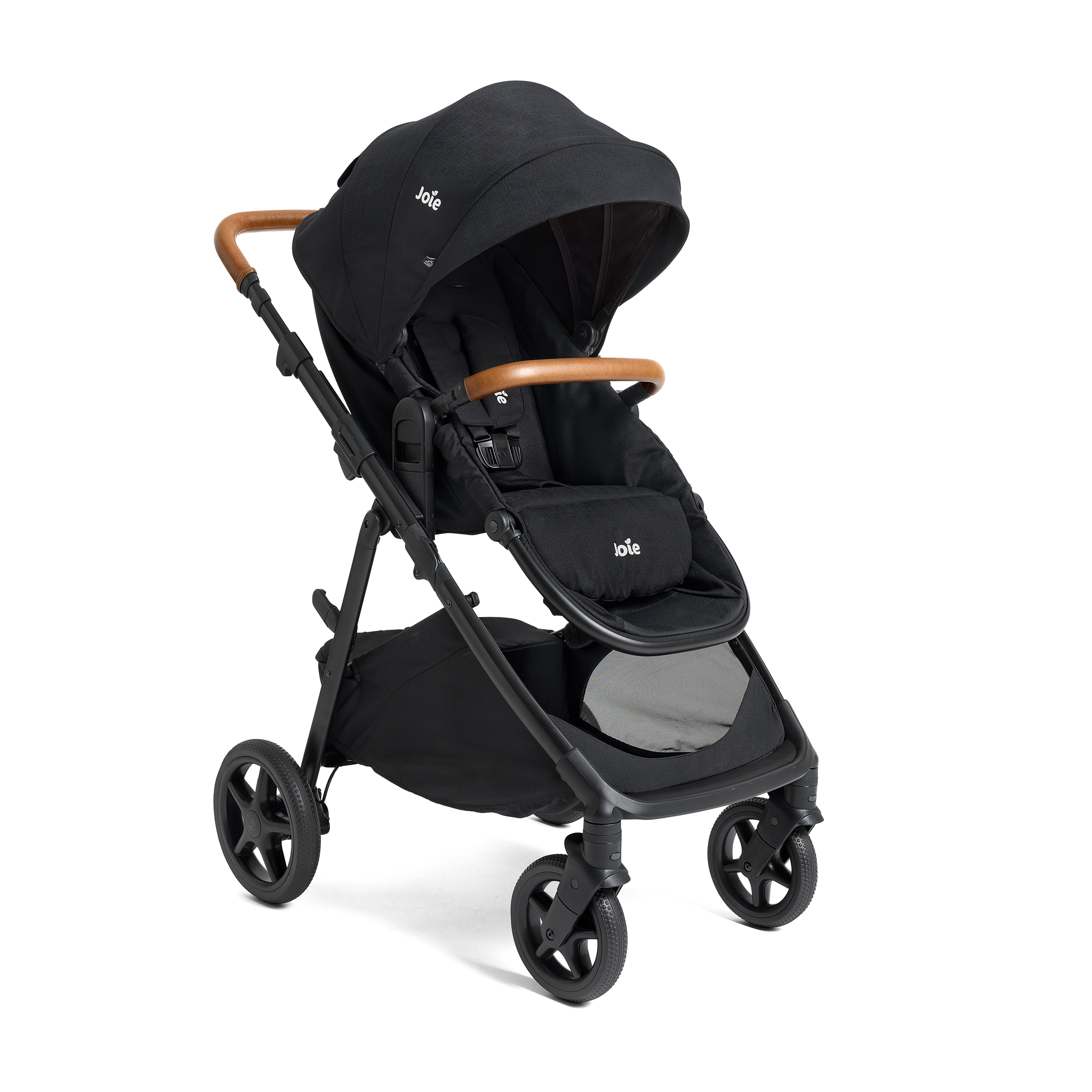 <p><strong>ginger</strong><span data-name="tm" data-type="emoji">™</span><strong> height‑adjustable pramette</strong><br>$329.99 | Flat recline | Bassinet‑style seat | Newborn‑ready without accessories</p>