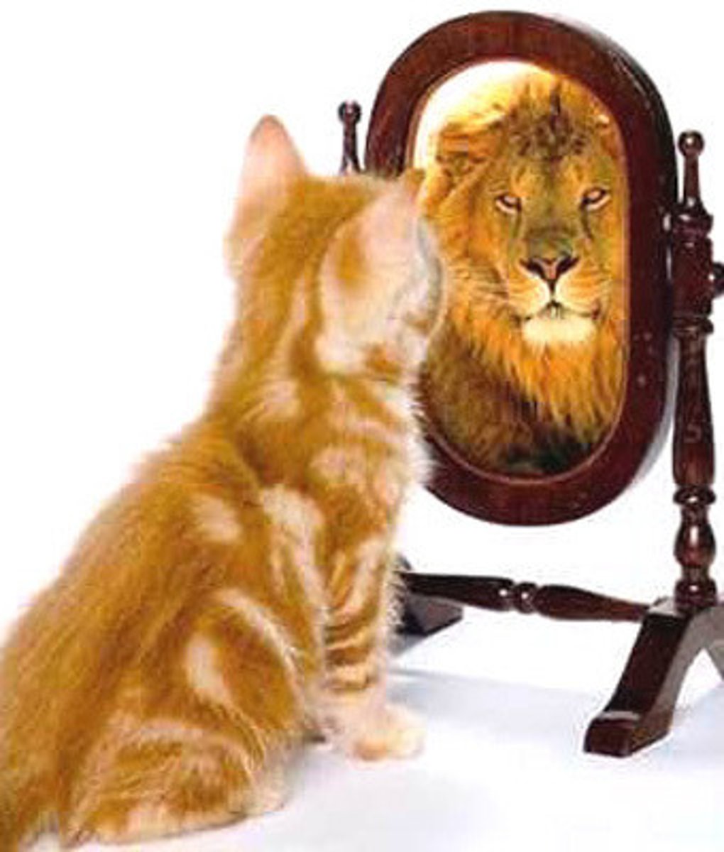 <p>to embolden; to increase or improve your belief in your own abilities, skills, and judgment</p>