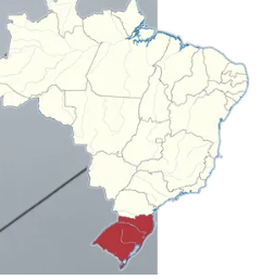 <p>far south</p>