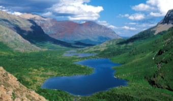 <p>What created this valley?</p>