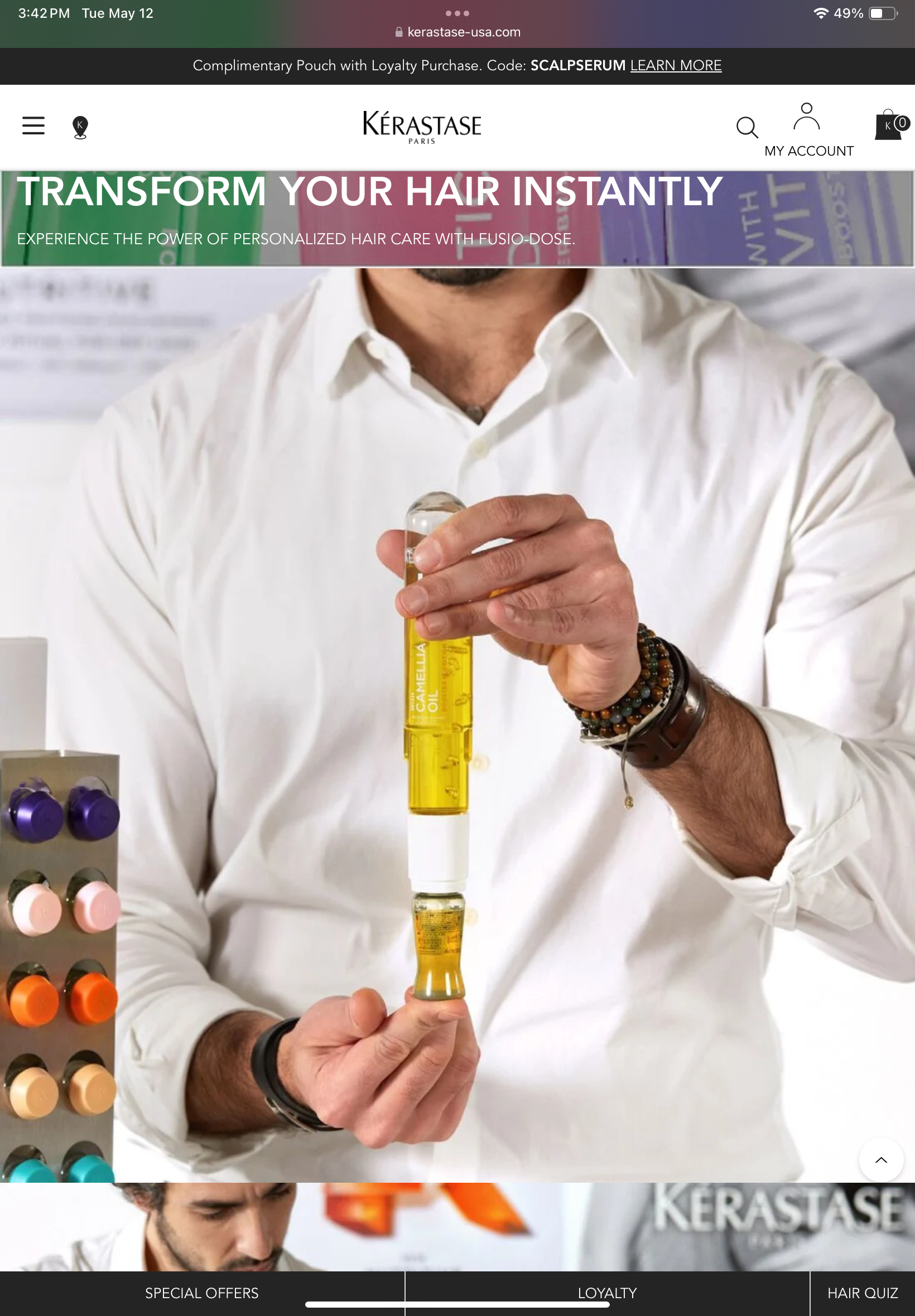 <p>Fusio dose (salon use only)</p>