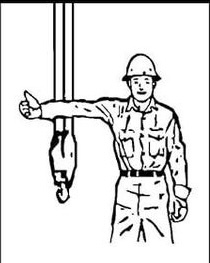 <p>What is the meaning of this hand signal? </p>