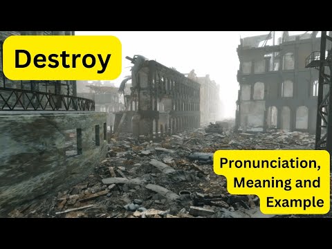 <p>DESTRUCTION > DESTROY \\\\\ destroy a relationship \\\\\ The scandal destroyed his career.</p>