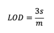 <p>Limit of Detection (LOD) is the lowest concentration of the analyte that can be detected. </p>