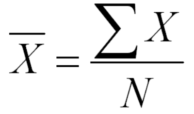<ol><li><p>average</p></li><li><p>organize data, add all #ās, divide by n</p></li></ol><p></p>