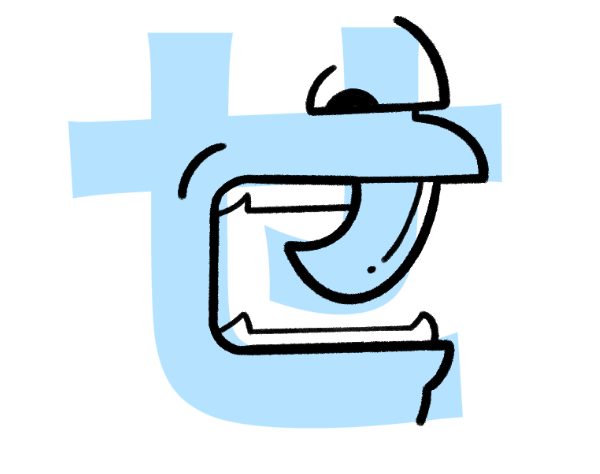 <p>“Se” (like in “sell”) → looks like mouth with vampire teeth: someone wants to <strong><em>sell</em></strong> them to you</p>