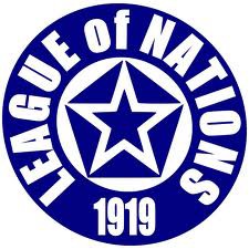 <p>An organization of nations formed after World War I to promote cooperation and peace;. It was first proposed in 1918 by President Woodrow Wilson, although the United States never joined the League. Essentially powerless, it was officially dissolved in 1946.</p>