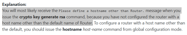 <p>Please define a hostname other than Router.</p>